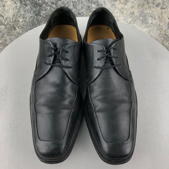 Cole Haan Men's Size 8.5M Nike Air Jackson Black Leather Lace-Up Oxford Shoes - Picture 3 of 13